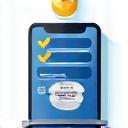 Icono de un teléfono y un ordenador con un candado, simbolizando la autenticación multi-factor.