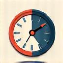 Icono de un reloj que representa 6 meses